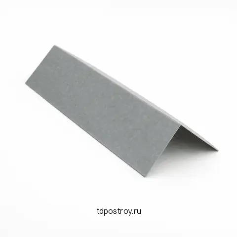 Конек плоский с подгибом 0,45х150х150х2000 оц