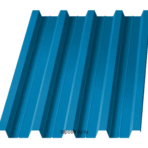 Профнастил Н60 голубой RAL 5015 0,7 мм