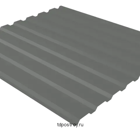 Профнастил С20 серый RAL 7005 0,3 мм