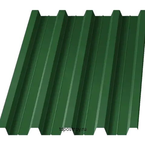 Профнастил Н60 зелёный RAL 6002 0,45 мм