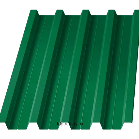 Профнастил Н60 зелёный RAL 6029 0,45 мм